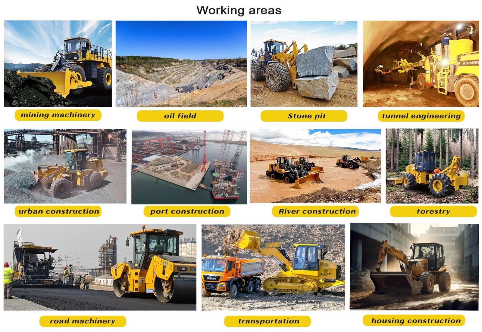 construction equipment working area construction equipment working area