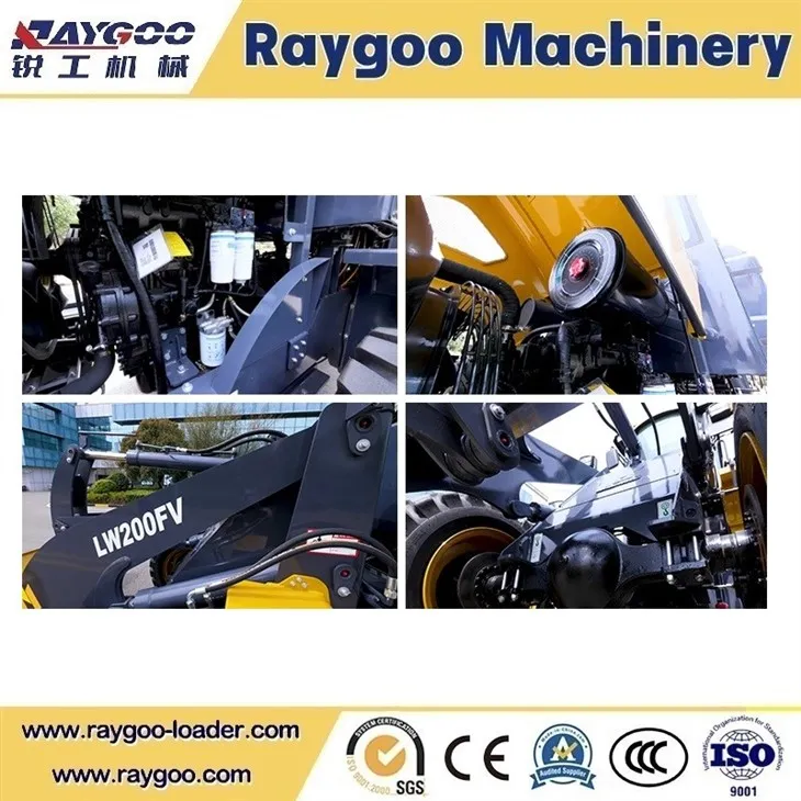 Small Loader 2 Ton Wheel Loader Ragoo